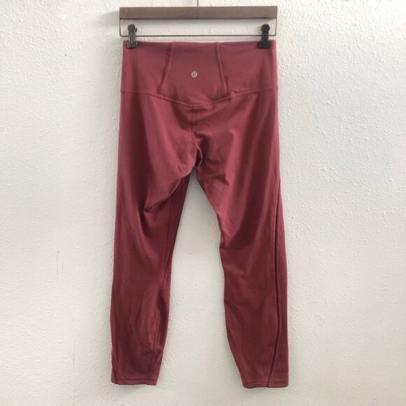 LULULEMON Nulu Mesh Panels High-Rise Tight 25" Size 8 - Picture 3 of 9